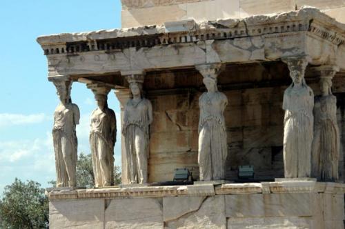 Der Erechtheion in Athen