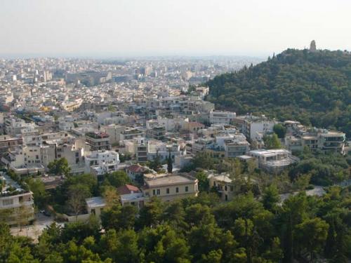 Athen - Blick von der Akropolis