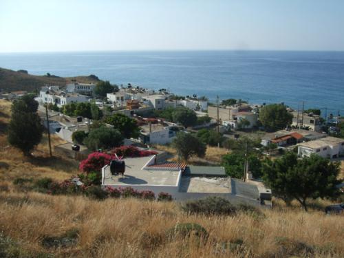 Das Dorf Lentas an der Südküste von Kreta.