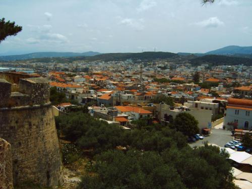 Distrikt Rethymnon - Die Festung über der Altstadt von Rethymnon.