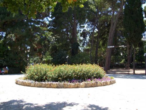 Der Stadtpark von Rethymnon.