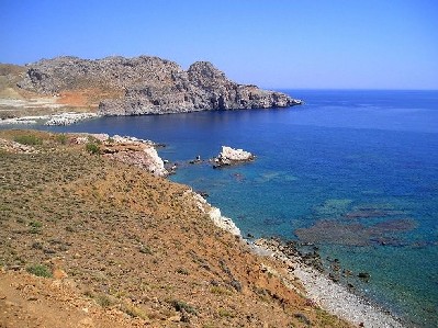 Wanderung zum Hafen von Loutro.