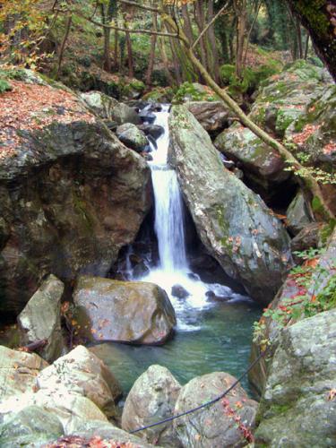 Wasserfall bei Tsagarada.