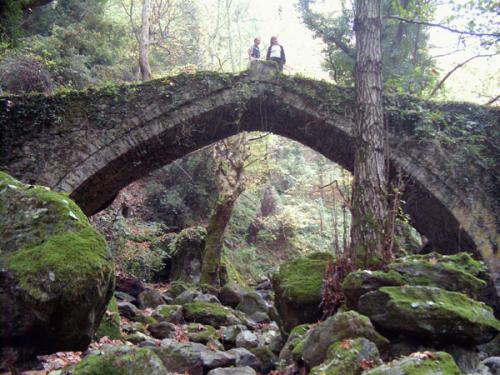 Steinbogenbrücke bei Tsangarada.