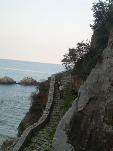 Wanderweg von Damouchari nach Tsangarada.